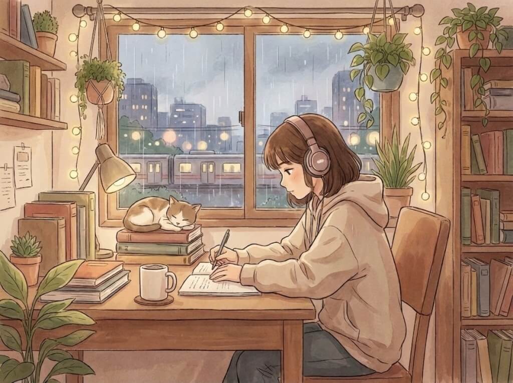 Lofi Anime Style